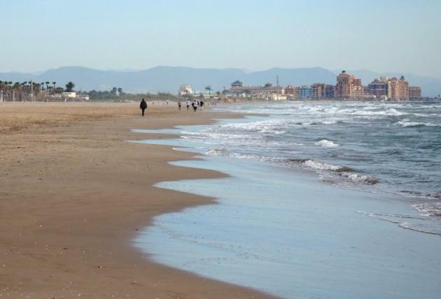 Ferienwohnung Suntimes Patacona Beach Valencia Exterior foto